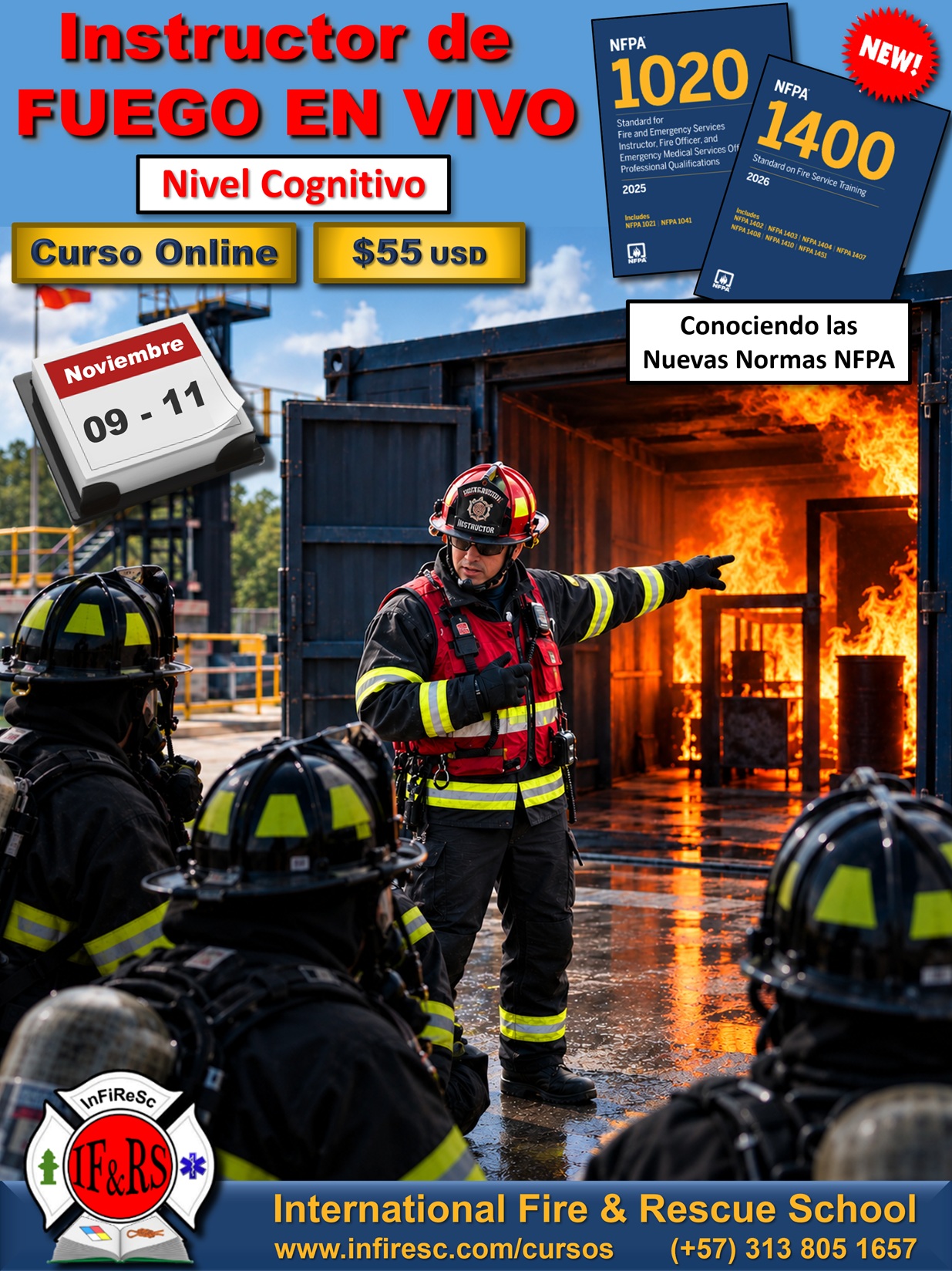 fuego en vivo